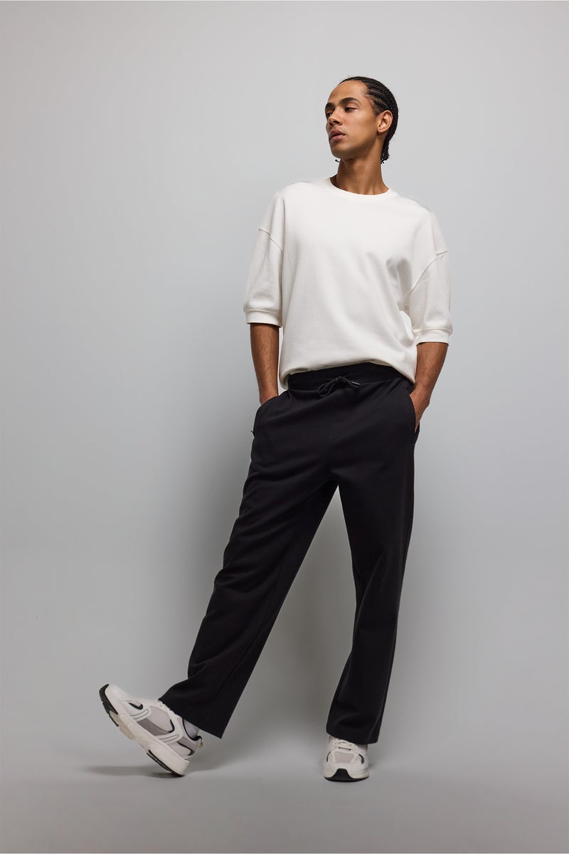DeFacto Black Man Relax Fit Jogger Casual - Image 1